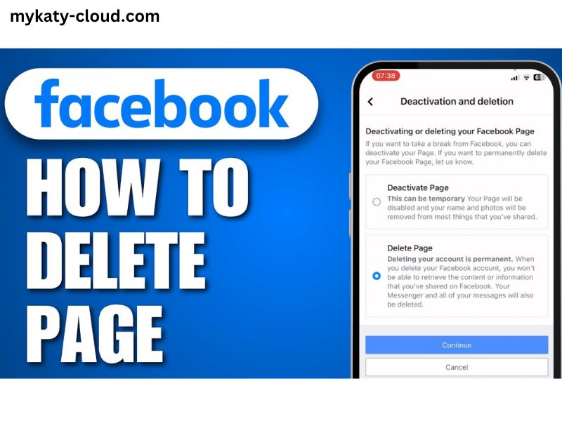 How to Delete a Page on Facebook